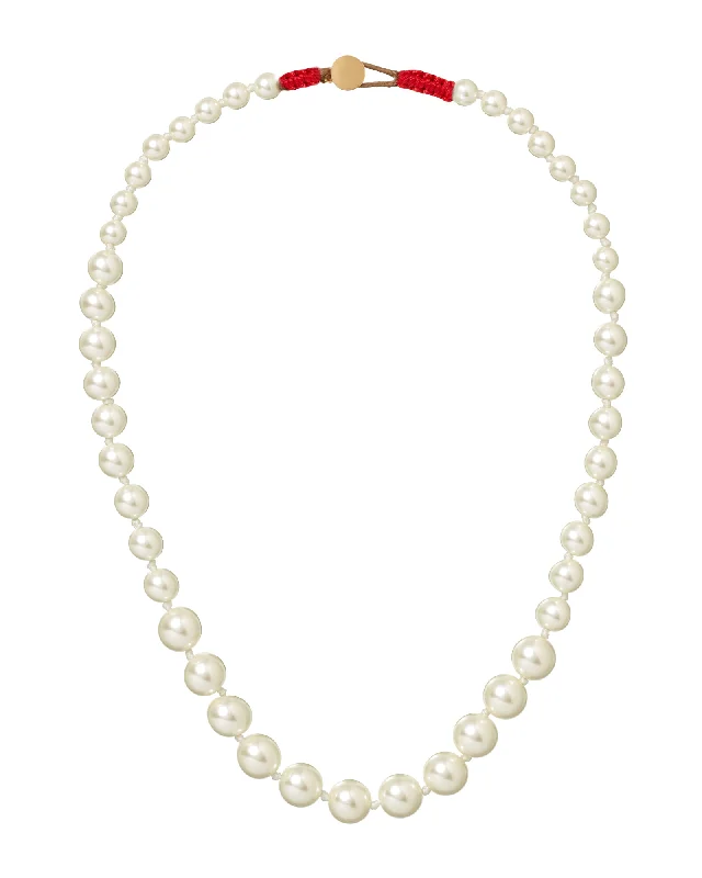 The Graduated Pearl Necklace