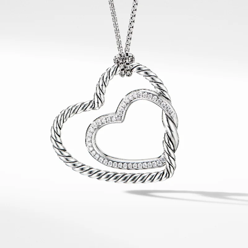 Continuance Heart Necklace with Diamonds