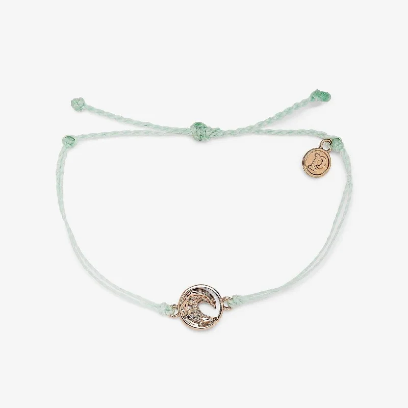 Pura Vida Swell Charm Bracelet - Rose Gold - Winterfresh