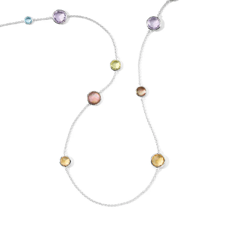 Rock Candy Sedona Multi-Stone Station Necklace