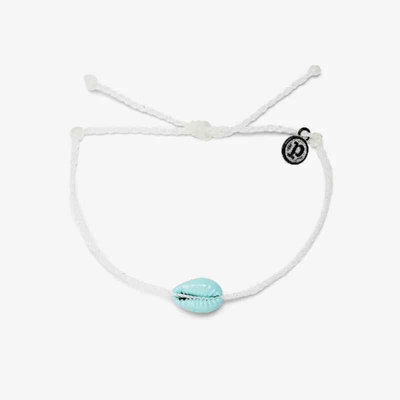 Pura Vida Candy Cowrie Charm Bracelet - White